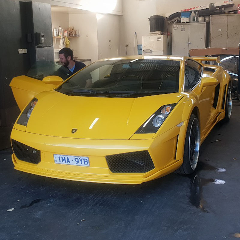 Sports car window tinting in Adelaide